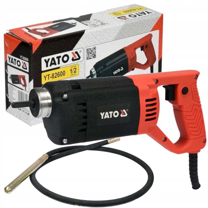 Wibrator Zagęszczarka Betonu 1200W +Buława 3m Yato
