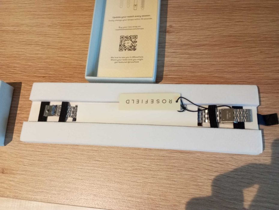 Relógio Rosefield Octagon XS  de 24 mm novo e com etiqueta