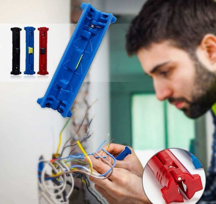 Суперфункциональный стрипер электромонтажника и зачистка проводов