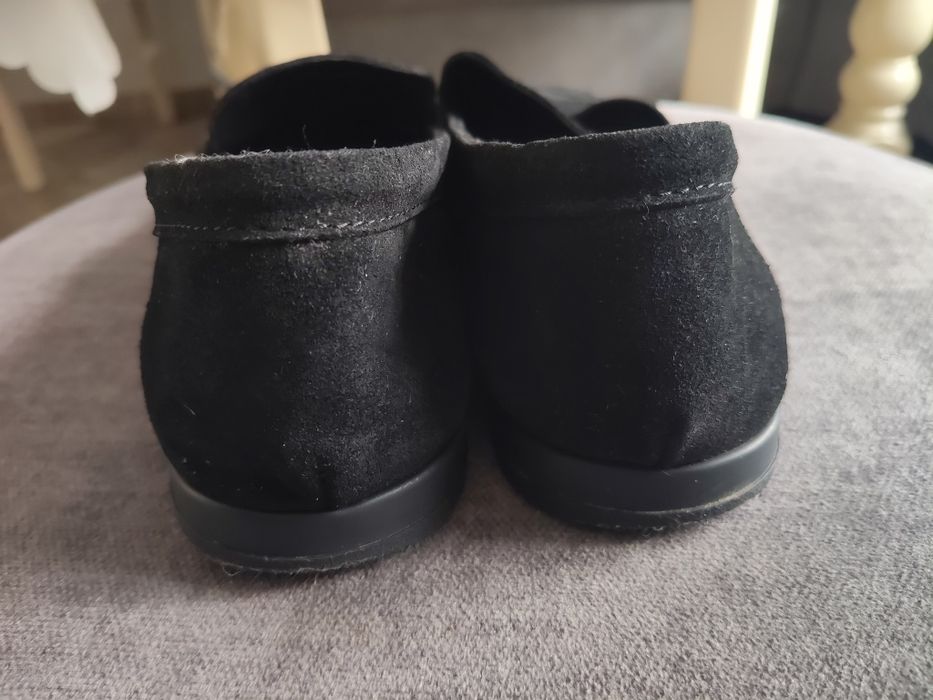 Замшеві мокасини