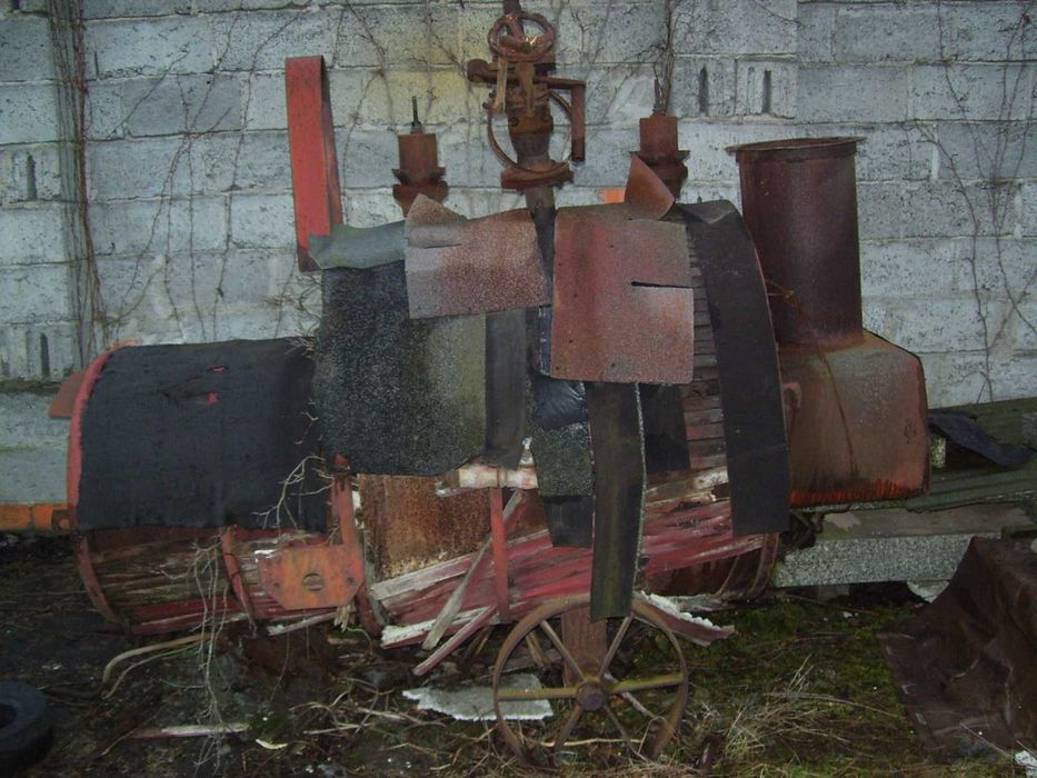 maszyna parowa z Prl-u- 1981 rok- 1500 kg