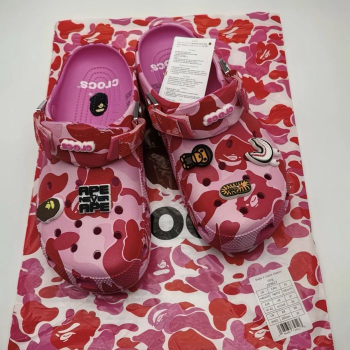 Crocs Bape | Крокси | Тапки