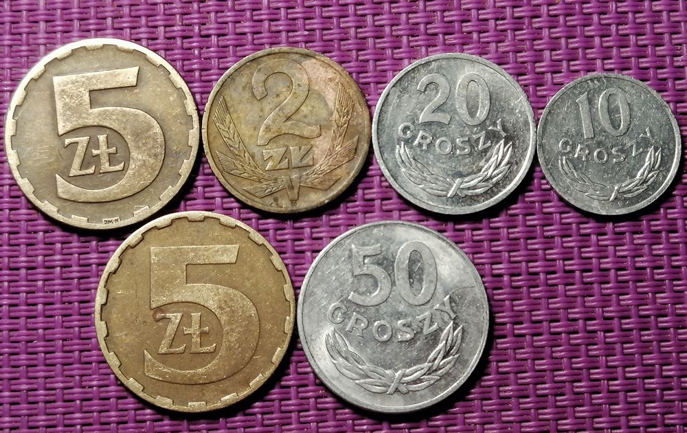 Monety z czasów PRL u