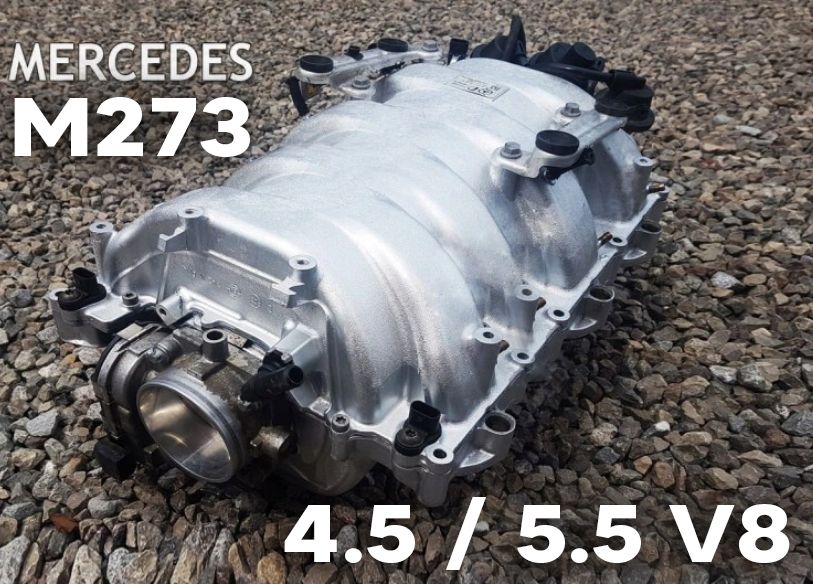 Kolektor ssący bez klap - Mercedes-Benz M273 - 4.7 / 5.5 V8