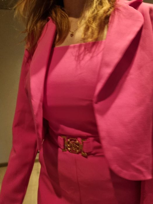 Komplet  dwuczęściowy kombinezon z marynarką