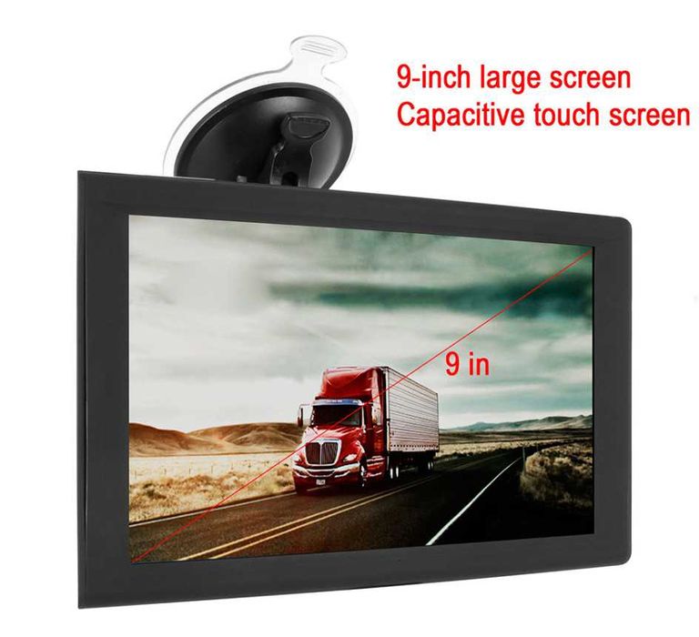 GPS for Trucks / Buses / Cars Europe 2025 – New 9-Inch Model64284360923907124