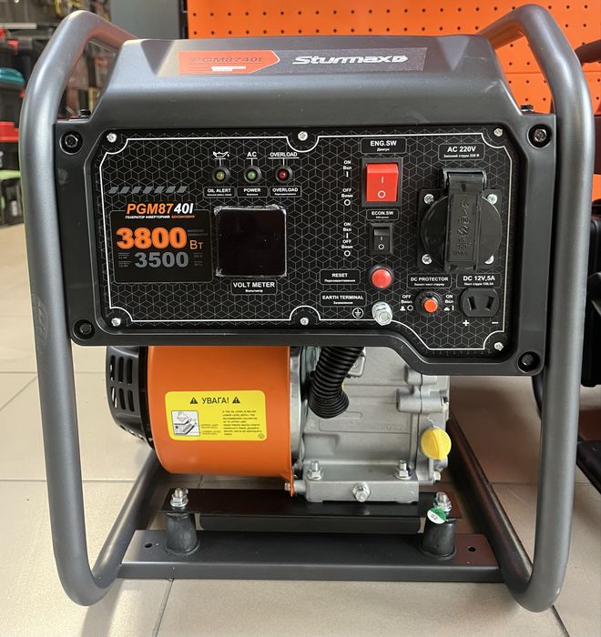 Генератор інверторний 3,5-3,8 кВт бензин Sturmax/Мідь/Гарантія 2роки