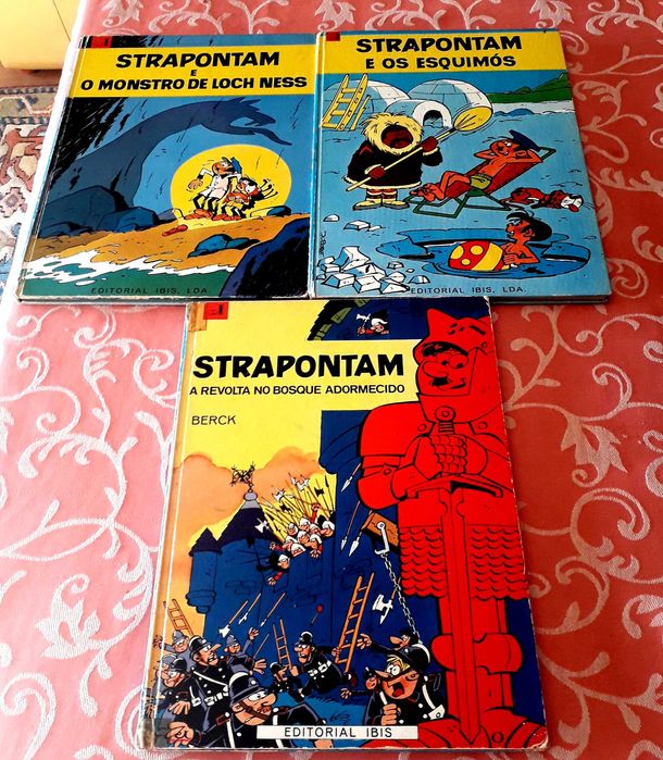 Livros BD - Berck - Strapontam - Editorial Ibis Lda. 1965/68