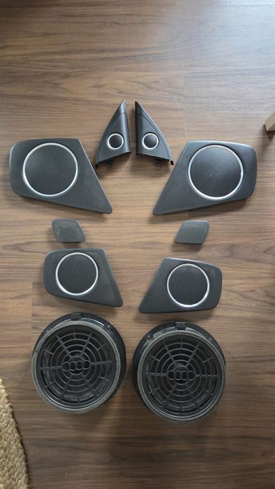 Colunas e tampas bang & olufsen para audi a4 b8/a5