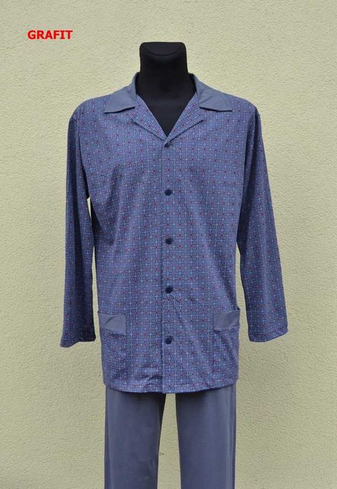 Piżama rozpinana męska S,M,L,XL,XXL