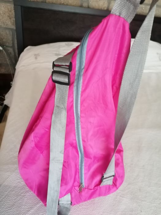 Saco mochila dobrável