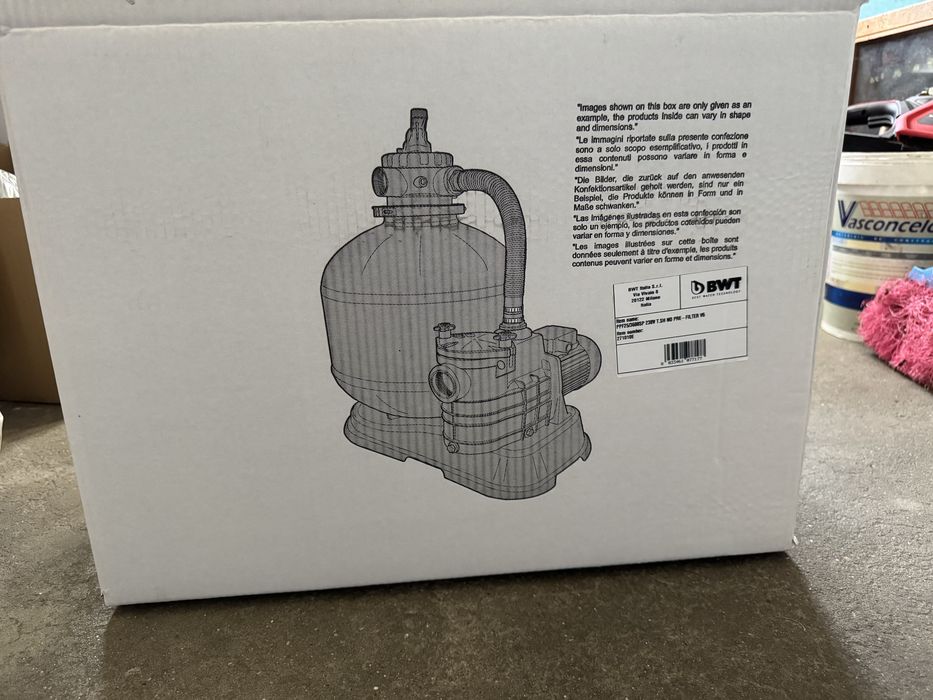 BWT PPF25/3600SP 230V  (3,6 m³/h).