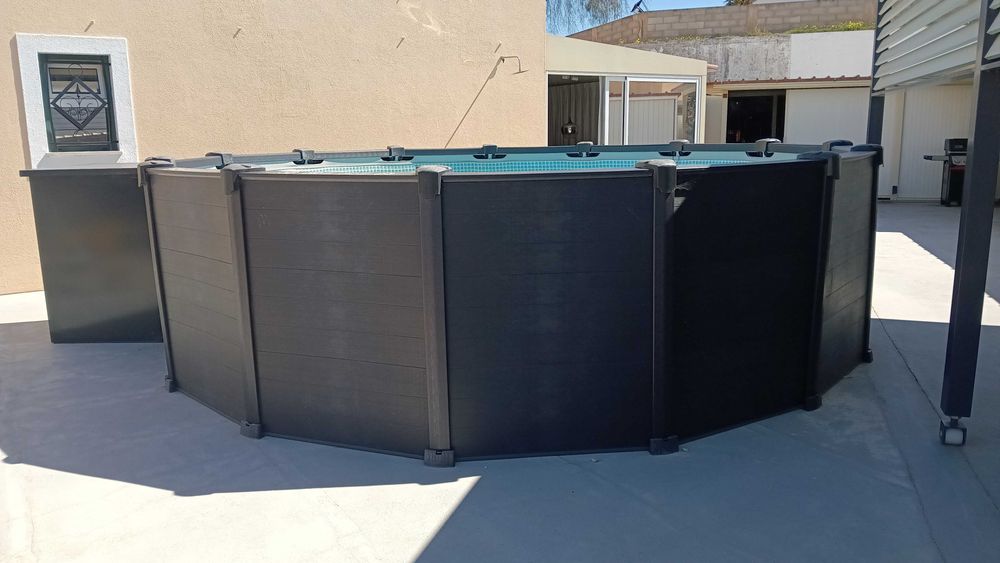 Piscina INTEX redonda grafite Ø478x124 cm