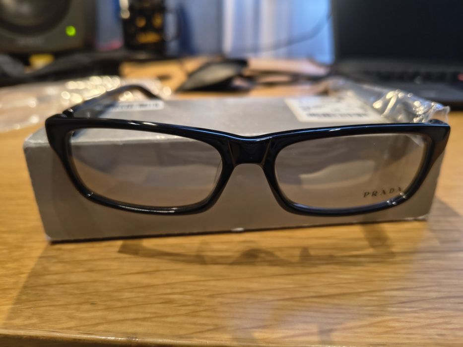 oprawki męskie Prada PR 05NV czarne nowe
