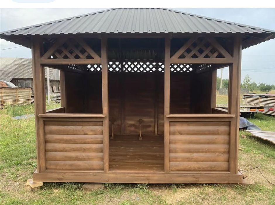 Derevyani vyroby: альтанка беседка тераса пергола літній душ