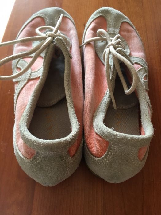 Sneakers SPARK - italy nr.36  em indigo pré-lavado cor salmão