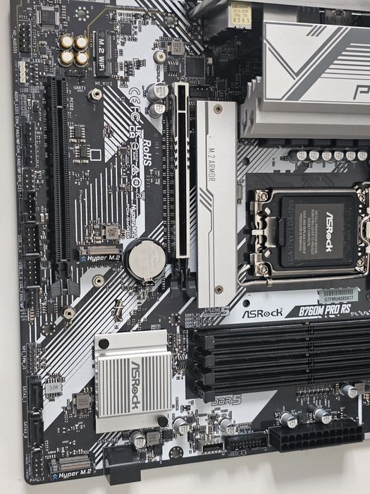 Ігрова материнка Asrock B760M Pro RS / DDR5 / S1700