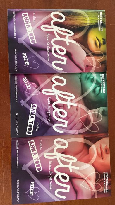 Saga "After": Livros 3 / 4 / 5 (como novos)