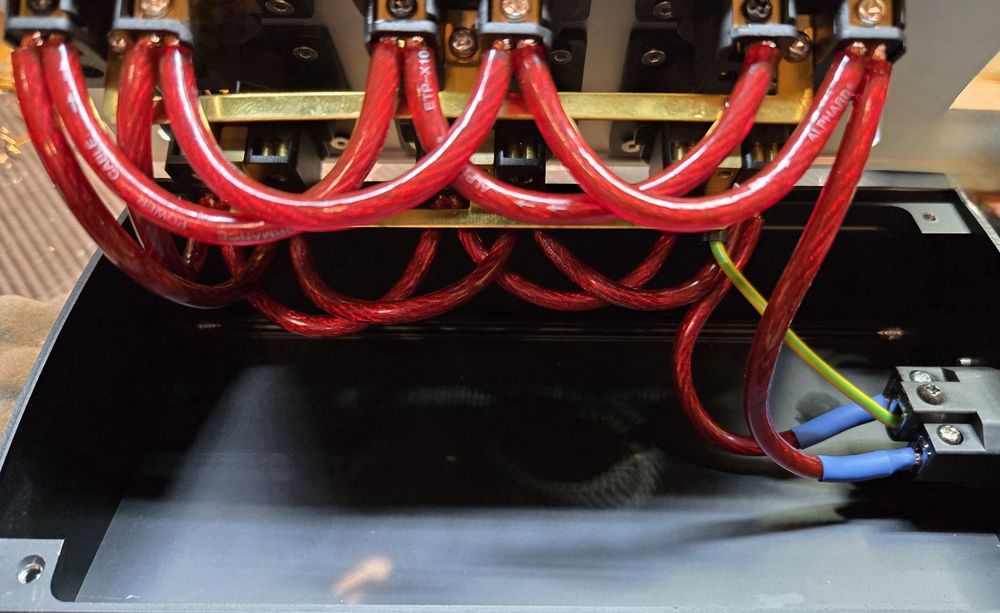 Listwa zasilająca na miedzi ofc