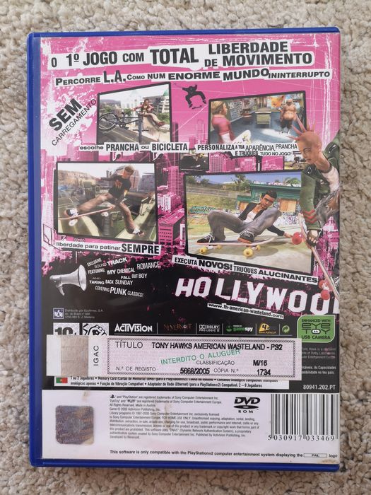 Tony Hawk's American Wasteland para PS2