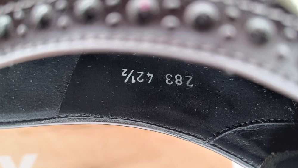 Нові Статусні Преміум туфлі дабл-монкі Lanciotti de Verzi Made in Italy.Р 43.28.5 см