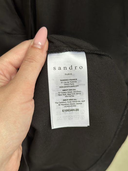 Блуза sandro paris