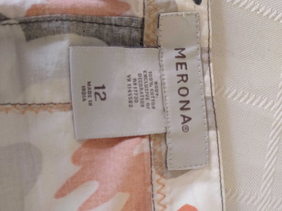 Spódnica Merona 100% bawełna , spódnica na lato