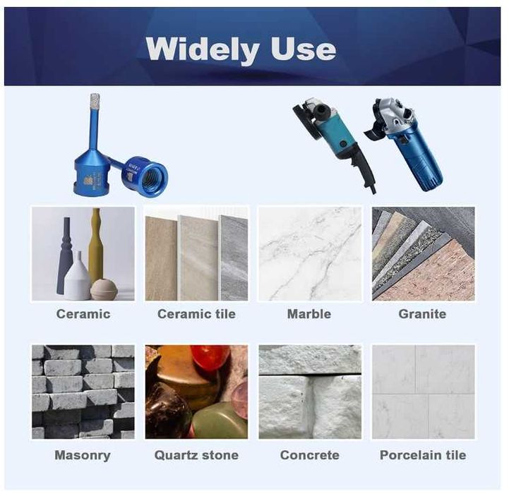 Otwornica diamentowa do gresu 6mm BRSCHNITT M14