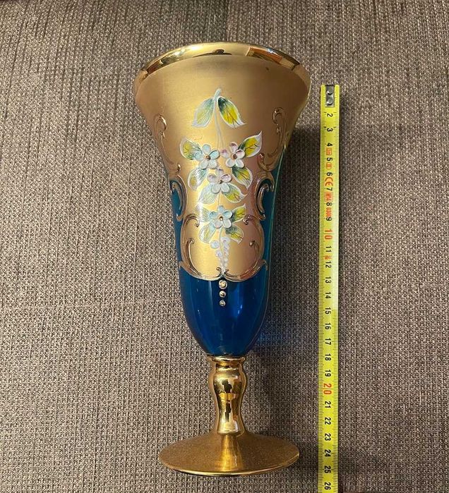 Cálice em Vidro Murano, Moser ou Bohemia de Grandes dimensões.