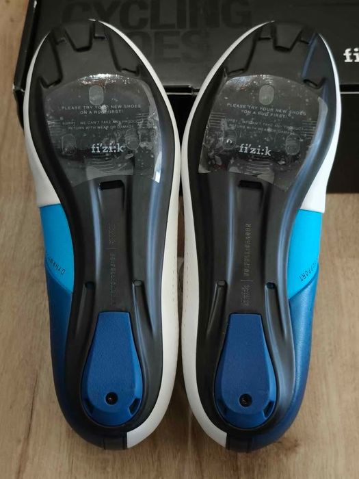 Sapatos de estrada Fizik Infinito R1 Carbon Team Movistar "Novos"