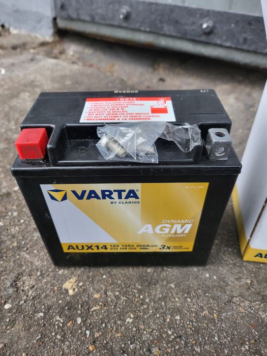 Akumulator Varta 12V 13Ah 200A AGM Aux 14 Nowy