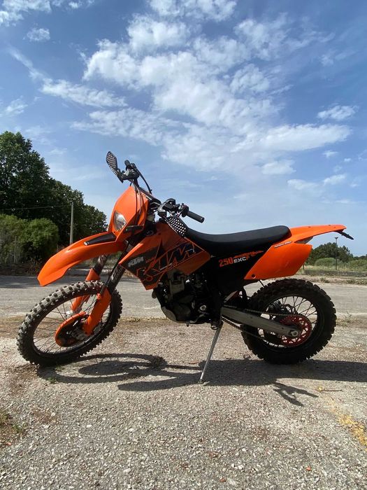 2007 KTM exc-f  250 MATRICULADA