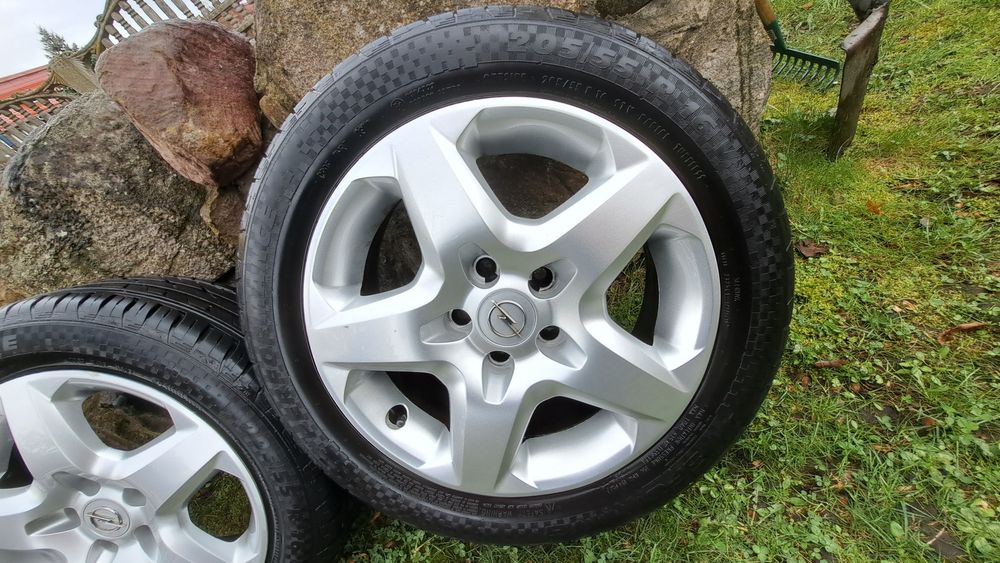 Koła Letnie 16 5x110 ET 39 6,5J Vectra C Astra H Zafira A B