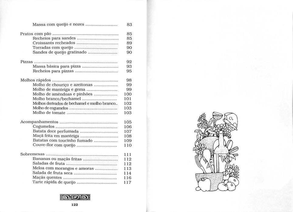 "Receitas Rápidas" de Edite Vieira Phillips [Novo]