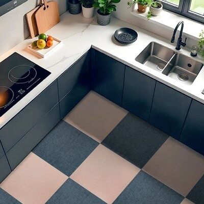 Самоклеюча плитка під ковролін