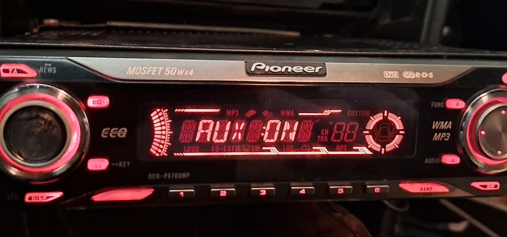 Pioneer deh  P6700mp  автомагнитола