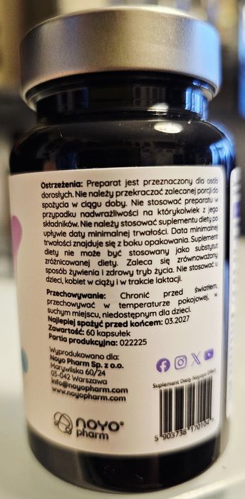 NoYo Effect - Skuteczne odchudzanie, 54 tabletki