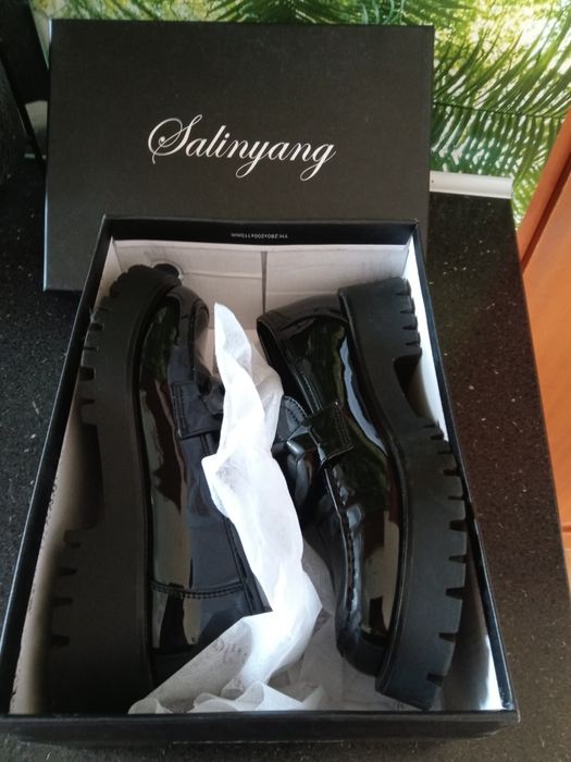 Półbuty-mokasyny roz.36 NOWE!