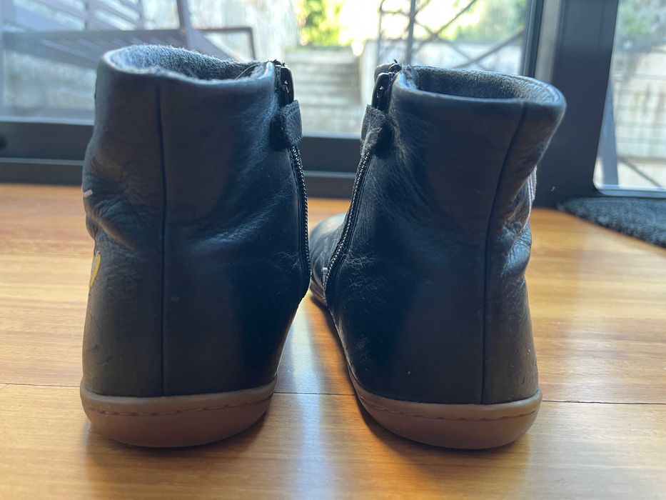 Botas Camper Menina Twins em azul marinho