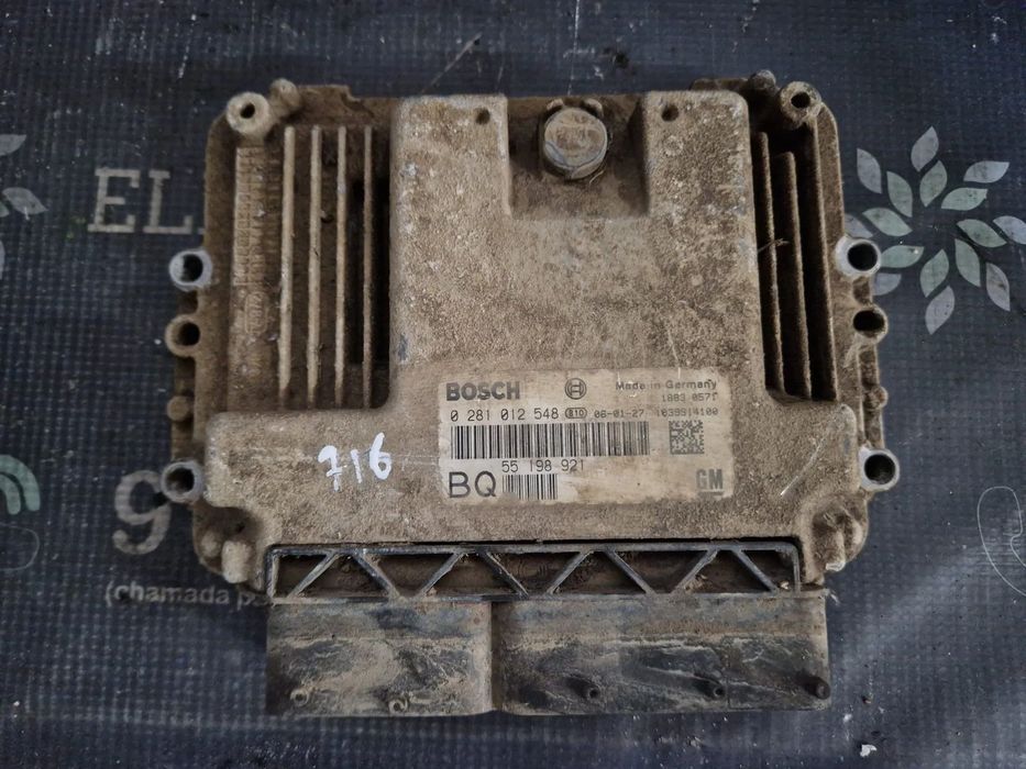 Centralina usada 0281012548 OPEL ASTRA H 1.9 CDTI 120CV Z19DT ZAFIRA