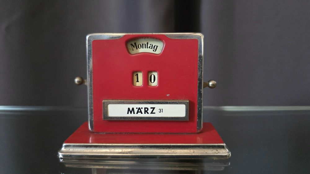 Jacob Maul,kalenadarz na biurko Art Deco
