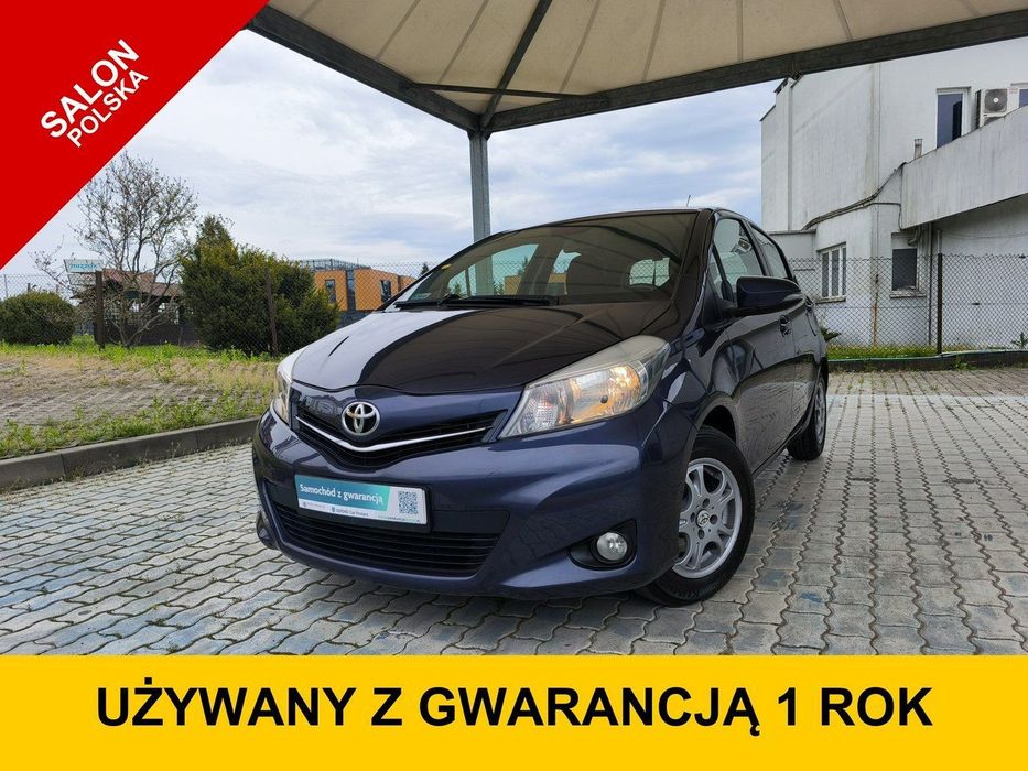 Toyota Yaris | Salon Polska | Gwarancja 1 Rok | Czujniki | Alufelgi| Klimatyzacja