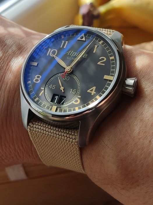 Zegarek Alpina Startimer pilot big date quartz