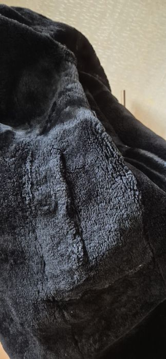 Шуба натуральна, мутон, розмір S