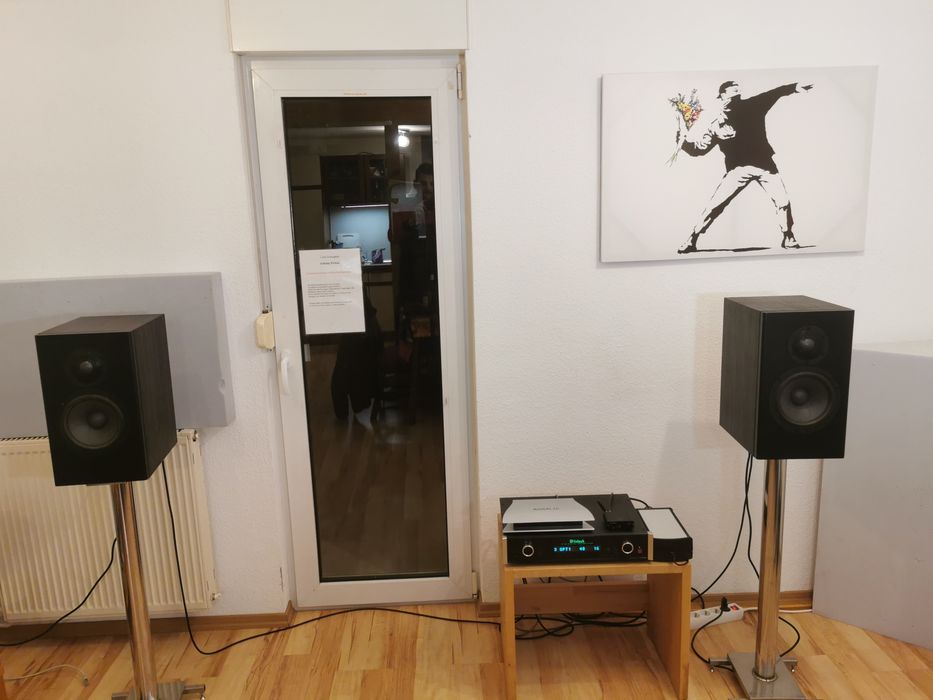 Monitory, kolumny AOS CM18 Aktywne, Scan-Speak, BlieSMa, Hypex