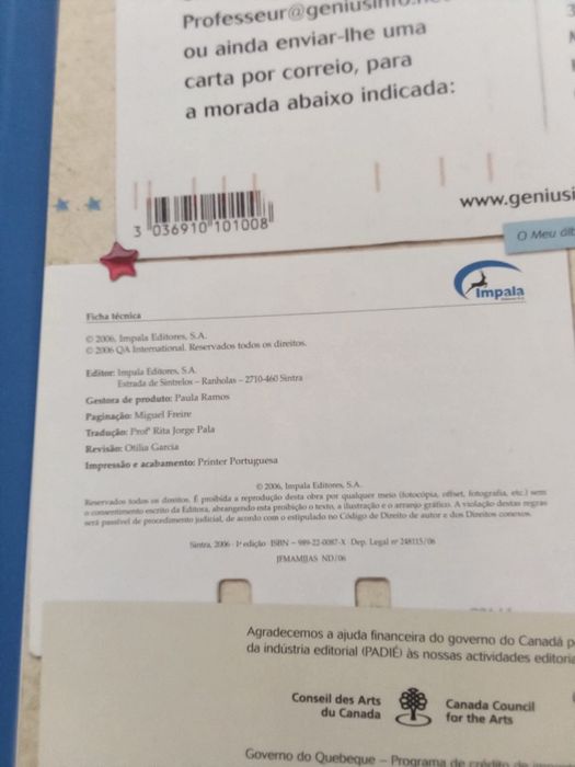 O Meu Álbum do Universo - Professor Génius