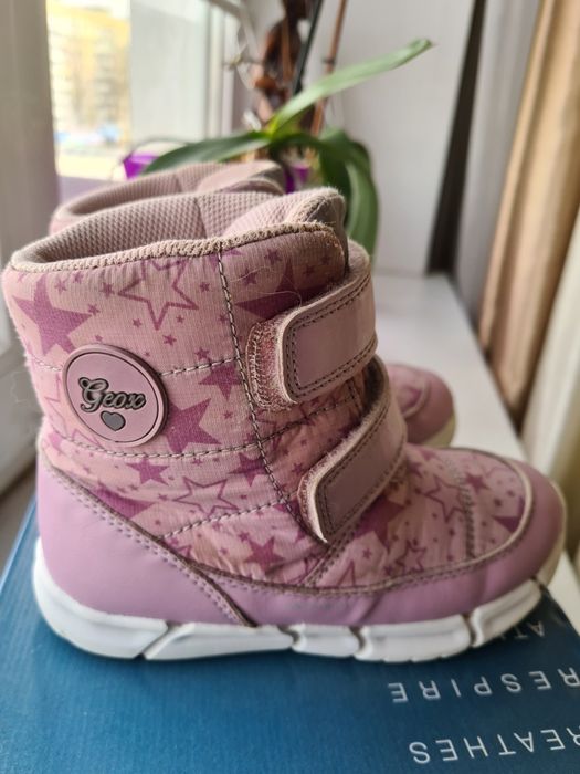 Сапожки geox на девочку зимние 27 р.