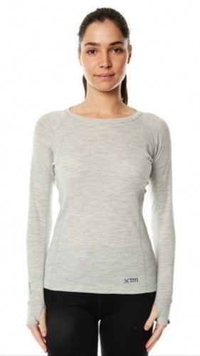 Xtm merino 230 термофутболка с длинным рукавом , xs-s.