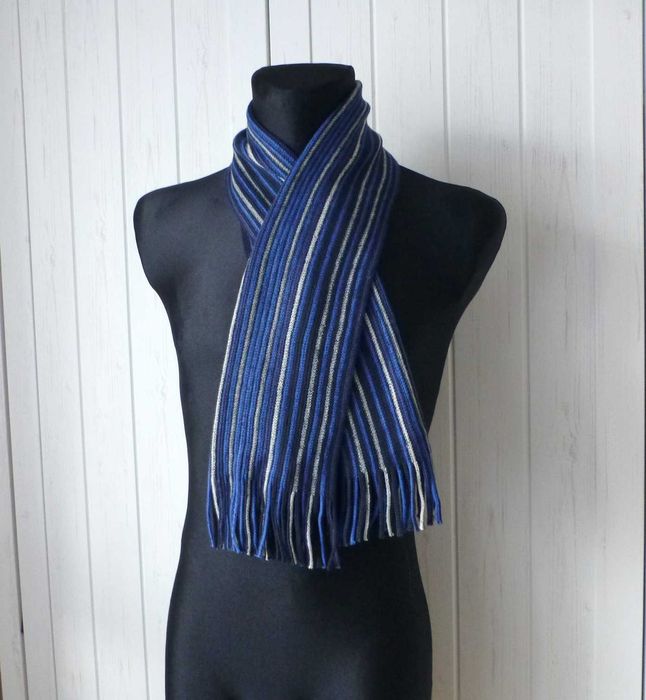 M&Co męski szalik w prążki