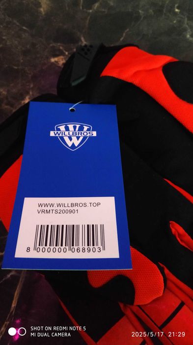 ,Велоперчатки moto,Willbros Dirtpaw Racing